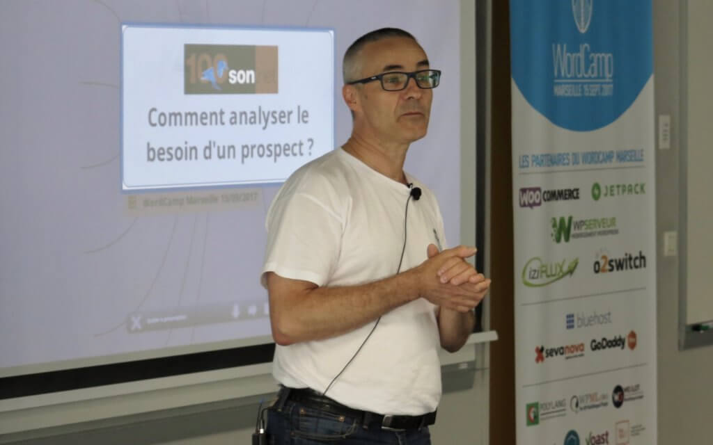 Wordcamp Marseille 2017 Cyrille Sanson