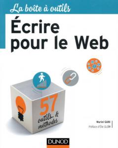 Couverture du livre Écrire pour le Web de Muriel Gani.