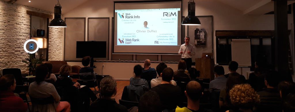 20190313 Olivier Duffez Web Rank Info Meetup WordPress Toulouse