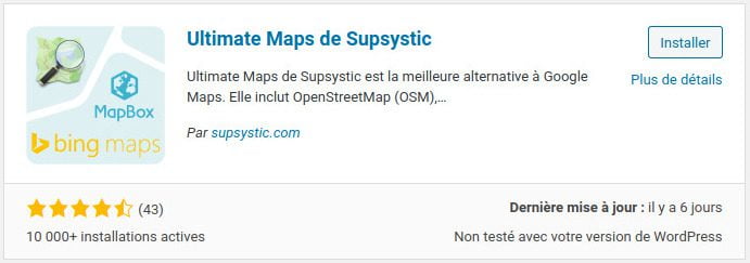 Extension Utlimate Maps