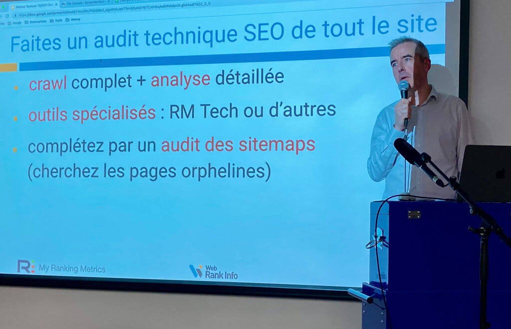 Olivier Dufez meetup WordPress Toulouse #41